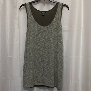 Eddie Bauer Gray Relaxed Fit Tank Top